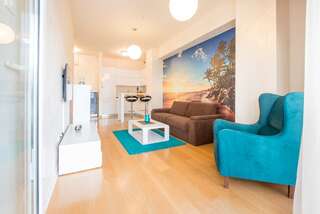 Апартаменты Apartment Ambient Tre Canne Будва Апартаменты-студио с видом на море-5